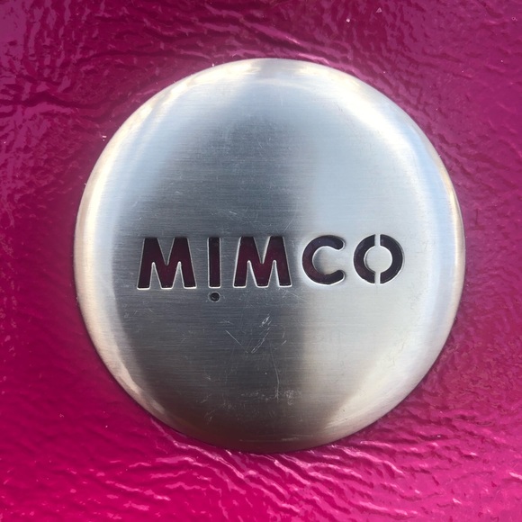 Mimco Pink Leather Pouch - Picture 3 of 8